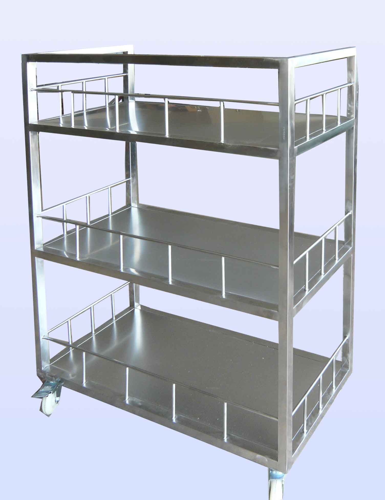 多層不銹鋼推車